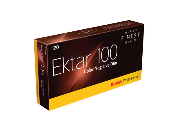 Kodak Ektar 100 120 5-pakning 120-film, 100 ASA, 5 ruller 